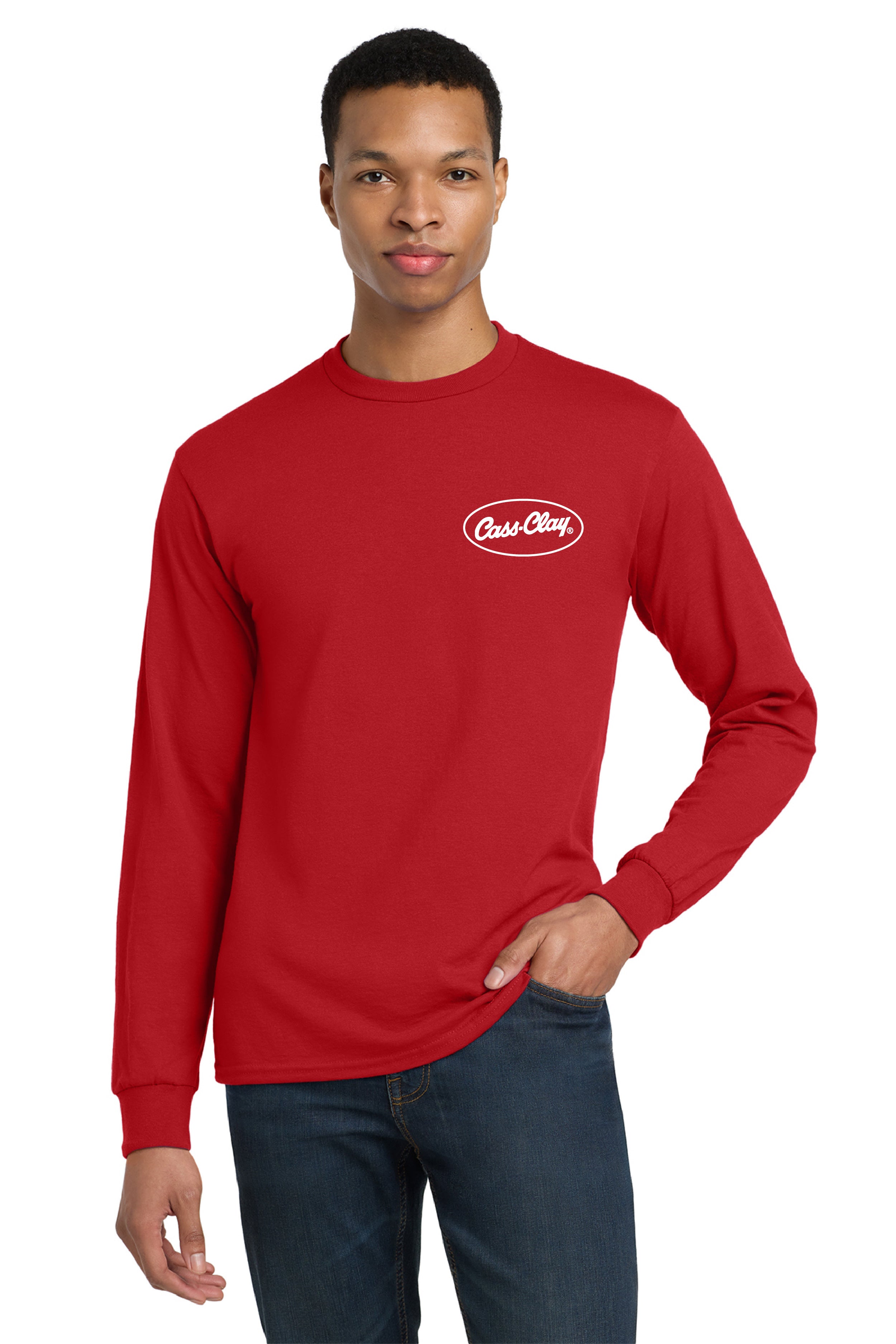 Cass Clay Gildan® DryBlend® 50 Cotton/50 Poly Long Sleeve T-Shirt