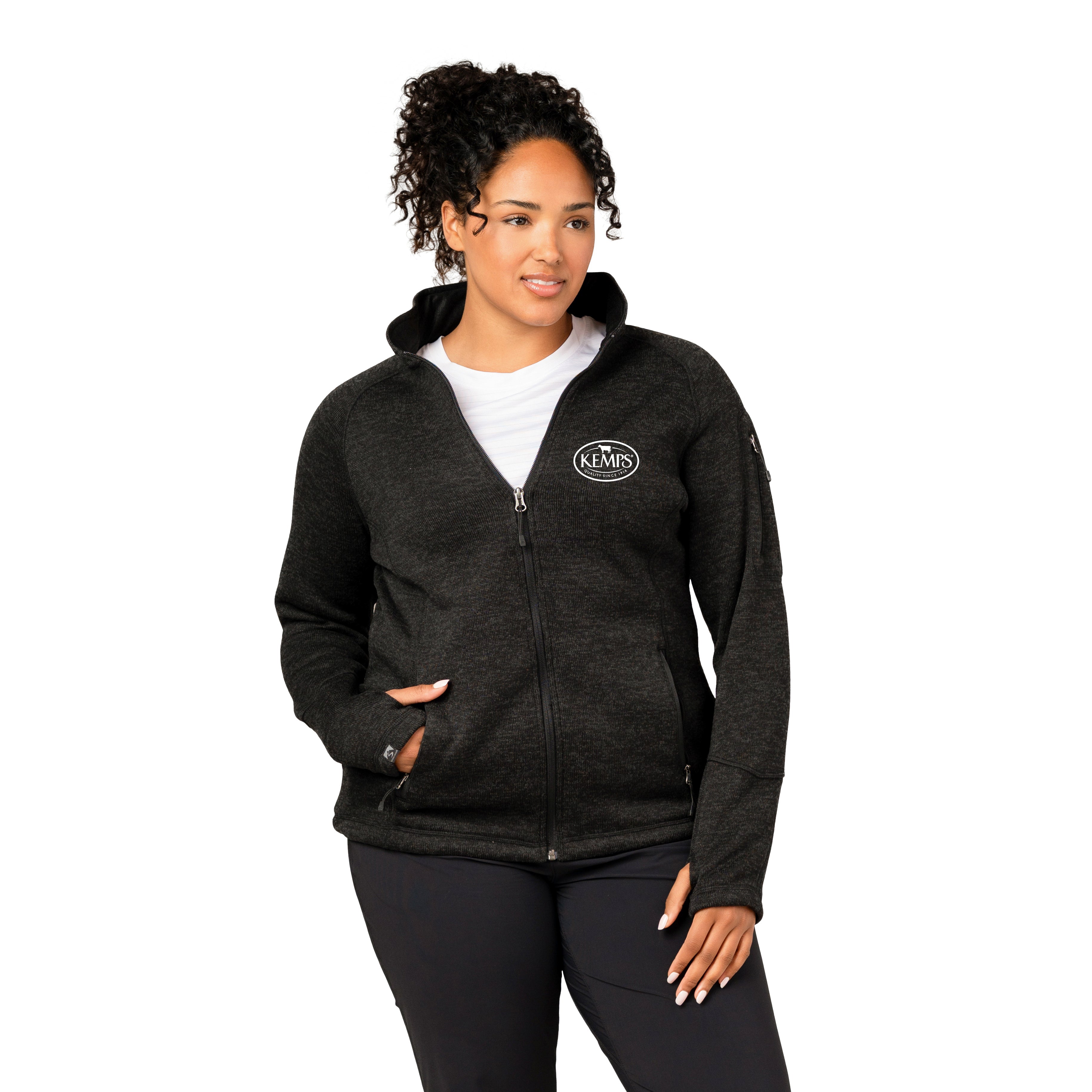 Kemps Storm Creek Women's Overachiever Sweaterfleece Jacket