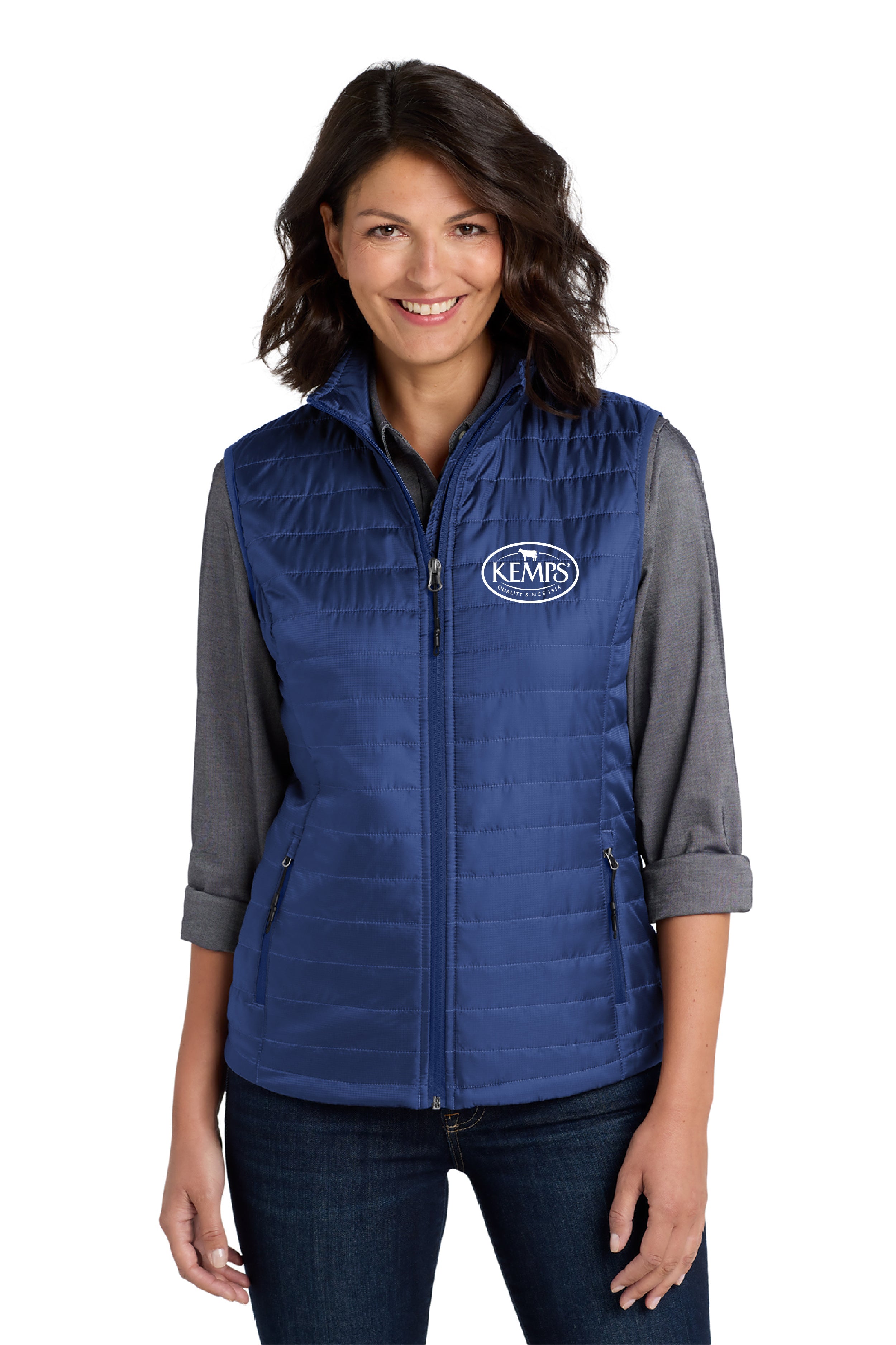 Kemps Port Authority® Women's Packable Puffy Vest