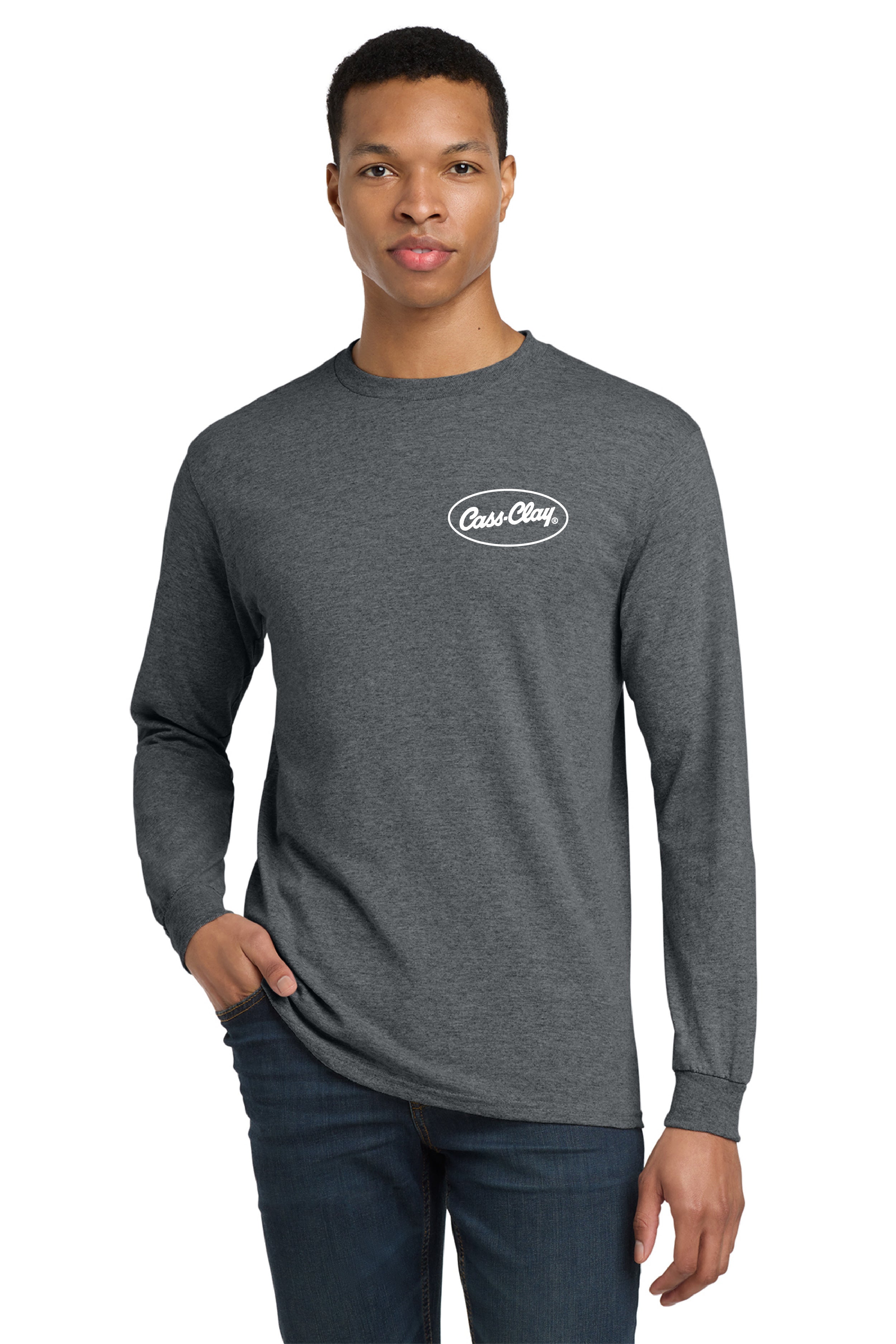 Cass Clay Gildan® DryBlend® 50 Cotton/50 Poly Long Sleeve T-Shirt