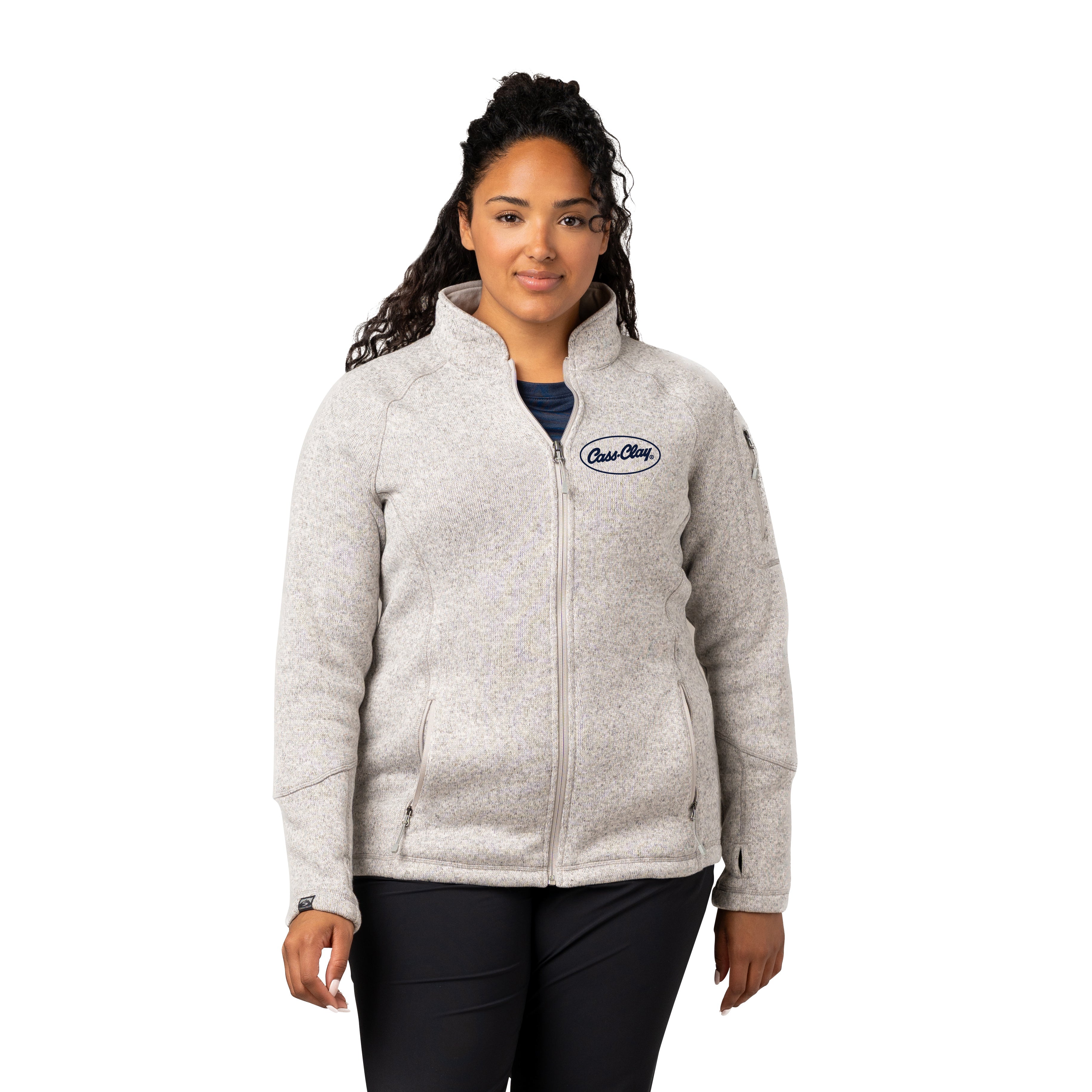Cass Clay Storm Creek Women's Overachiever Sweaterfleece Jacket