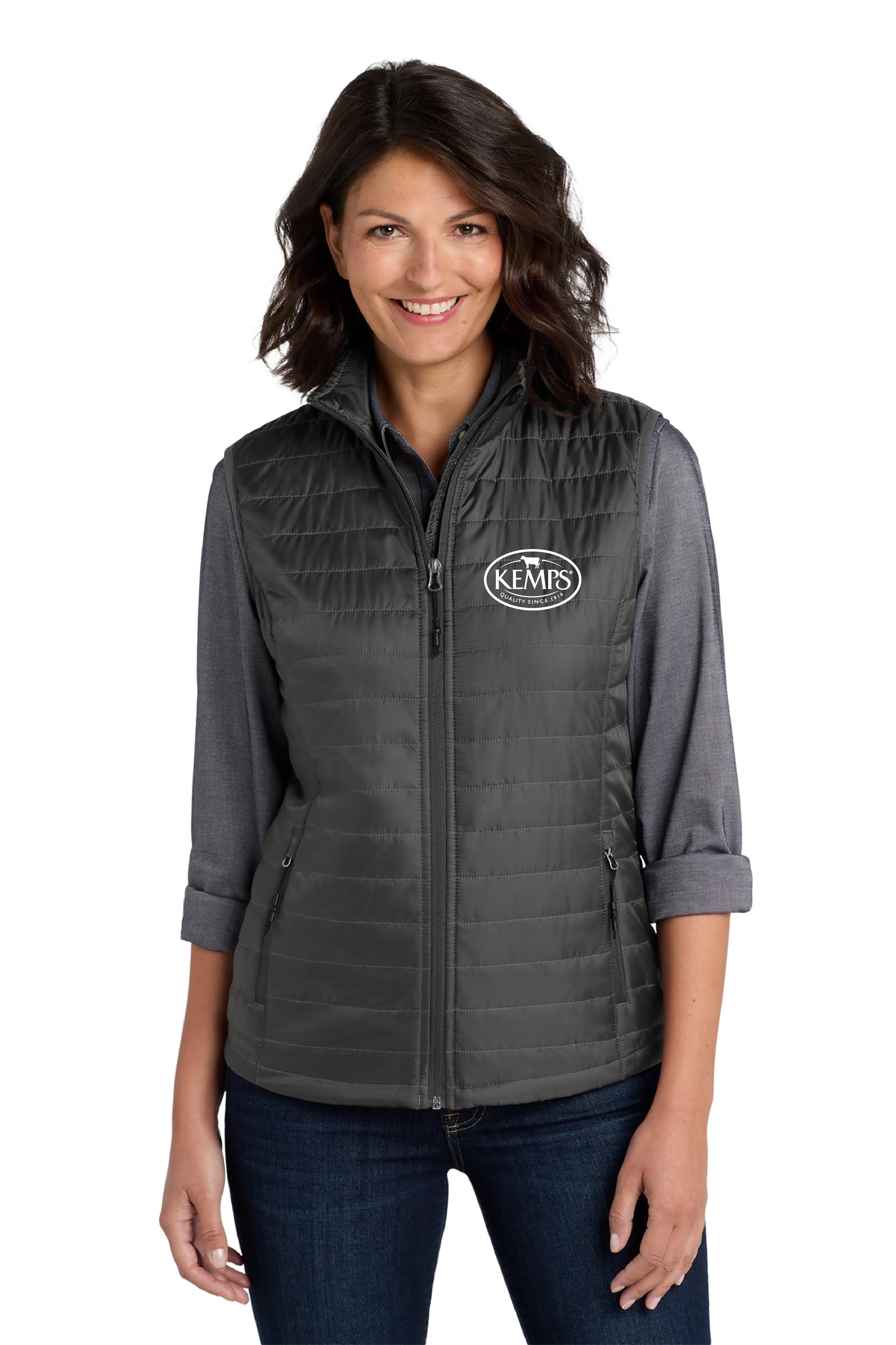Kemps Port Authority® Women's Packable Puffy Vest