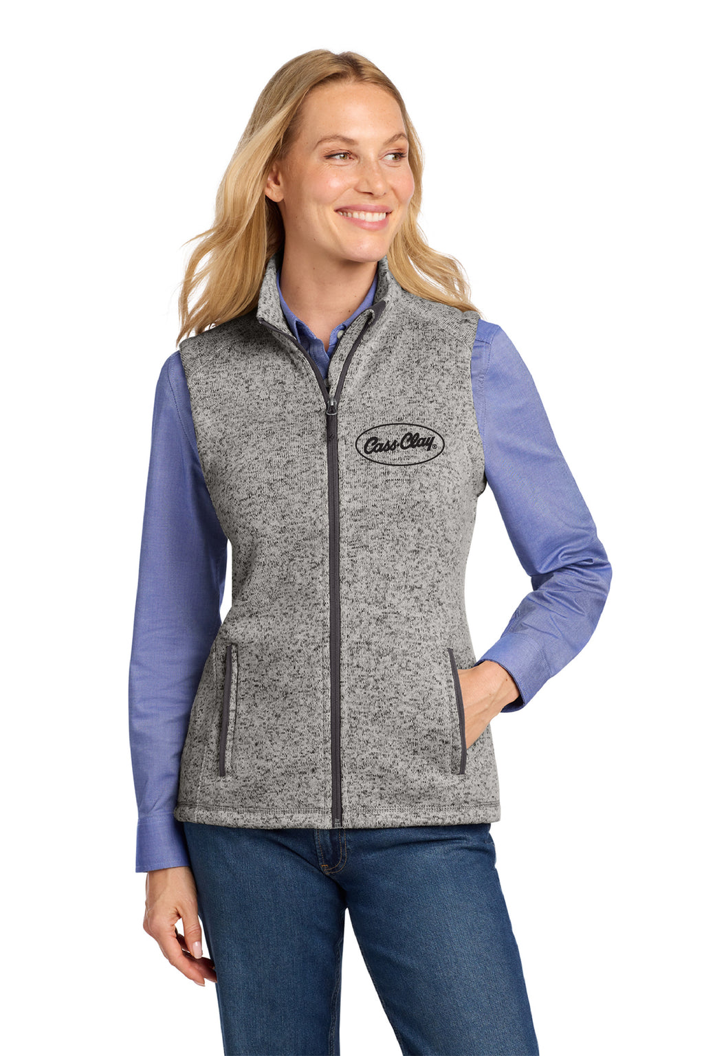 Cass Clay Port Authority® Women's Sweater Fleece Vest