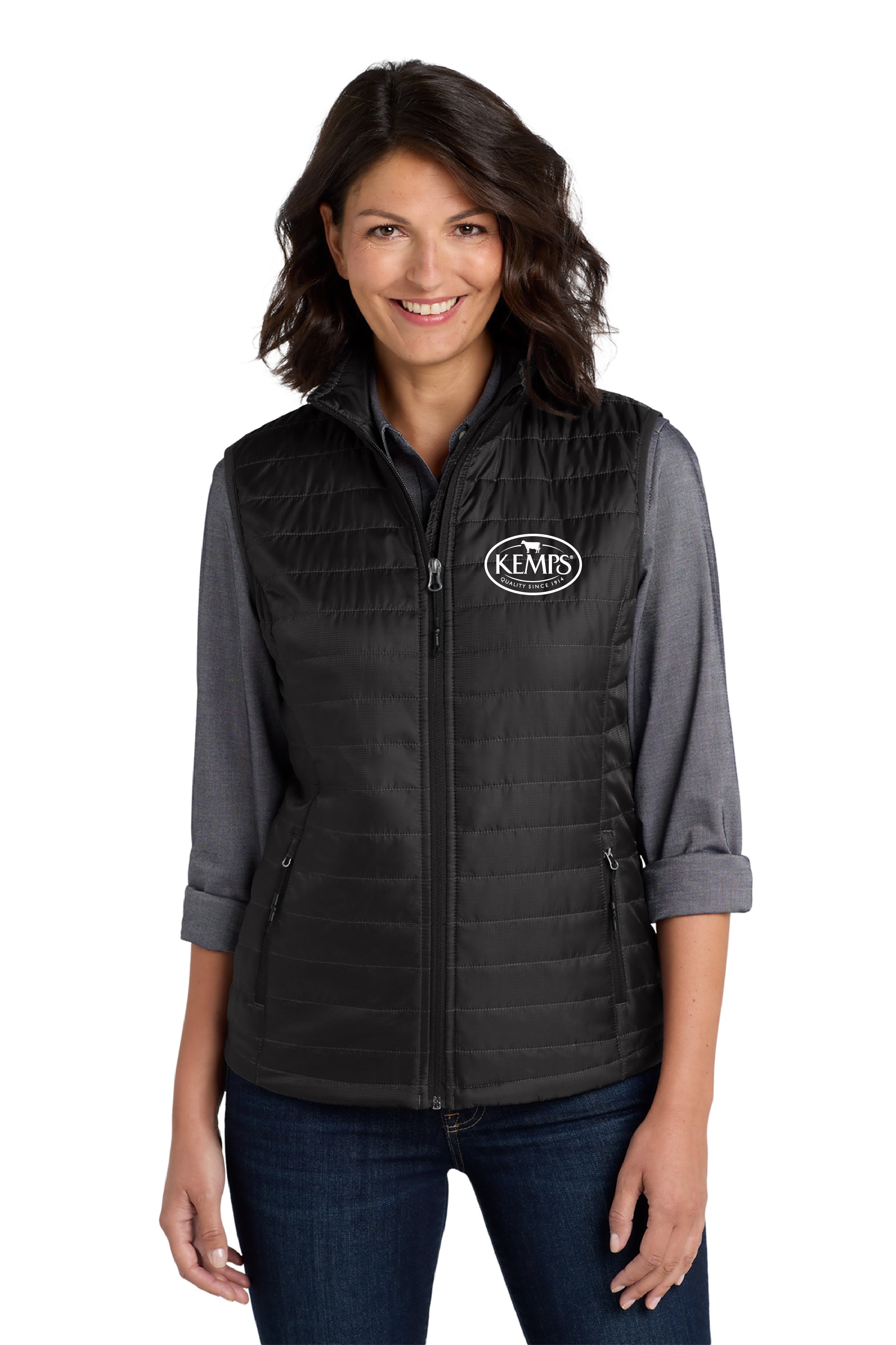 Kemps Port Authority® Women's Packable Puffy Vest