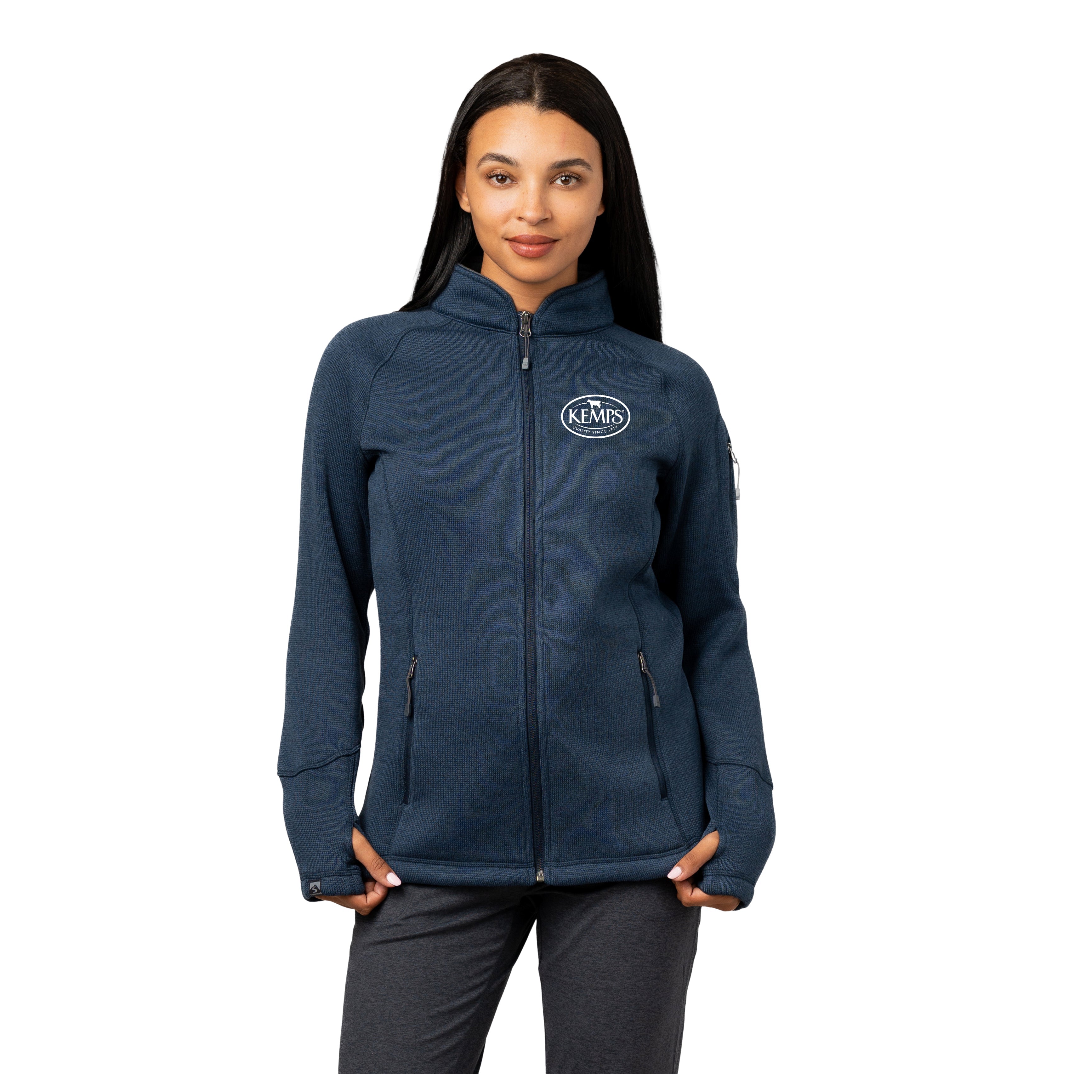 Kemps Storm Creek Women's Overachiever Sweaterfleece Jacket