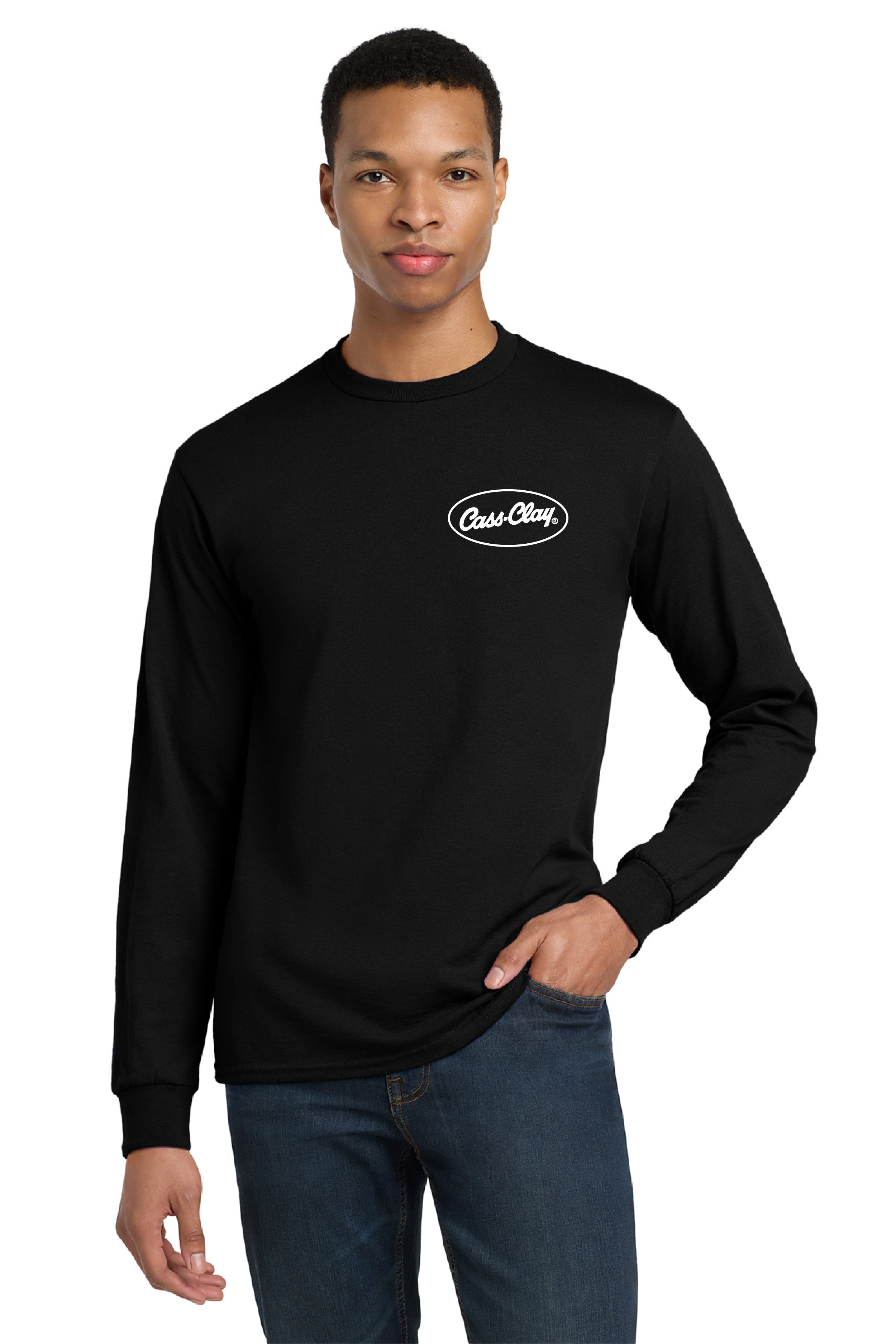 Cass Clay Gildan® DryBlend® 50 Cotton/50 Poly Long Sleeve T-Shirt