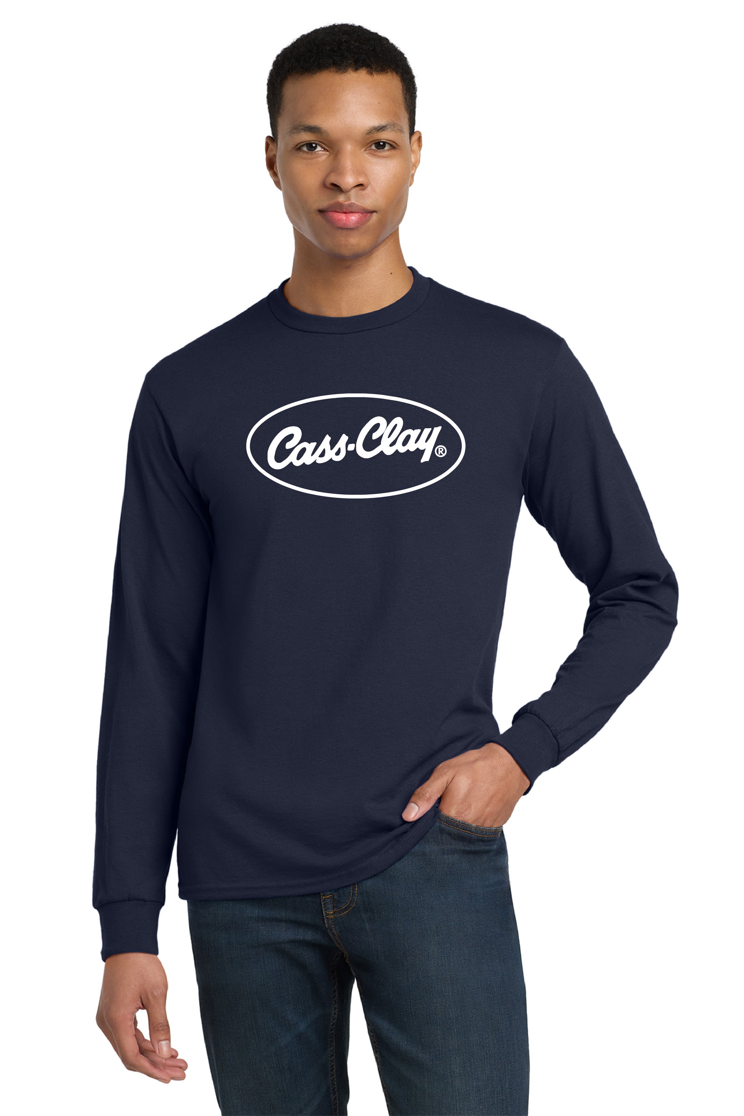 Cass Clay Gildan® DryBlend® 50 Cotton/50 Poly Long Sleeve T-Shirt