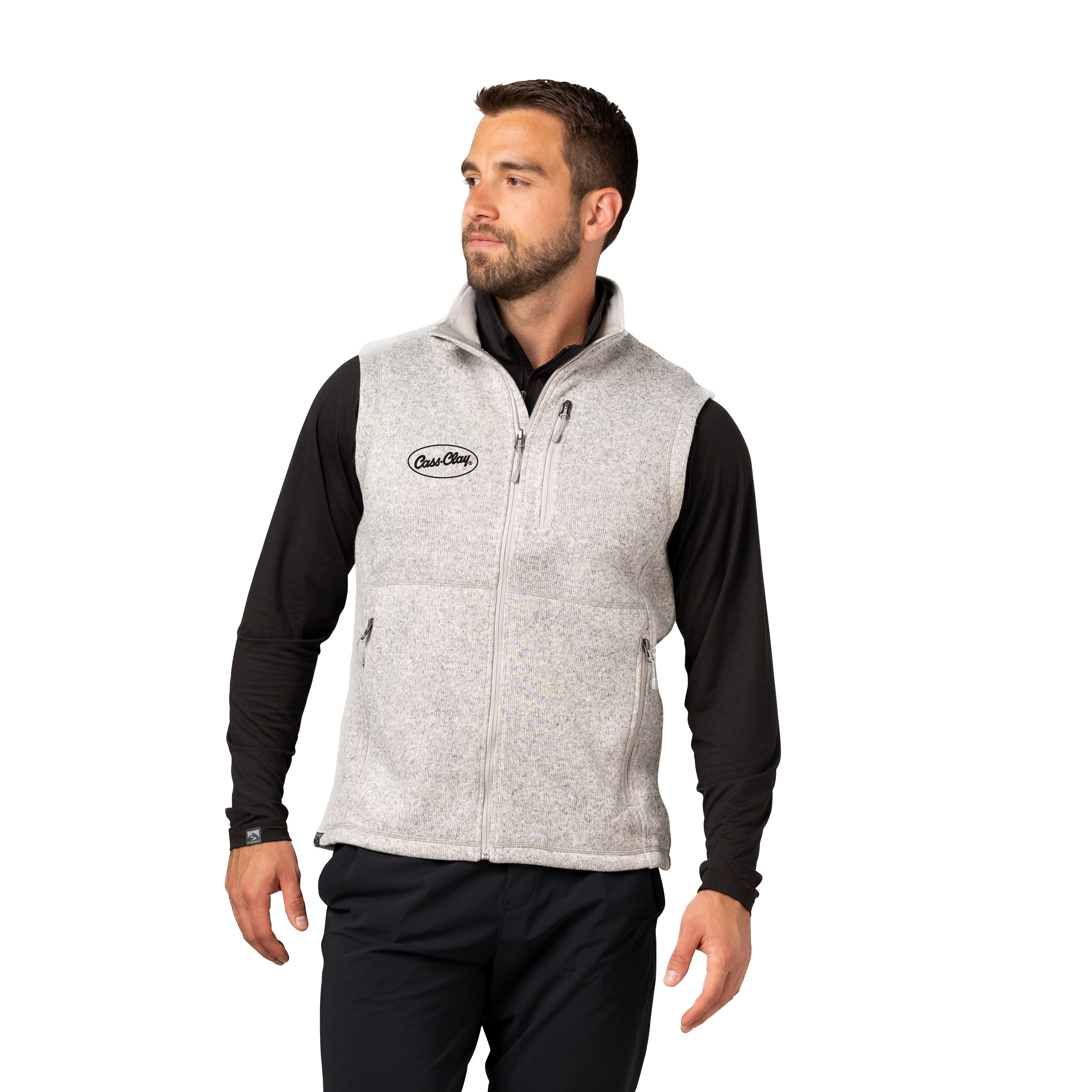 Cass Clay Storm Creek Men's Overachiever Sweaterfleece Vest