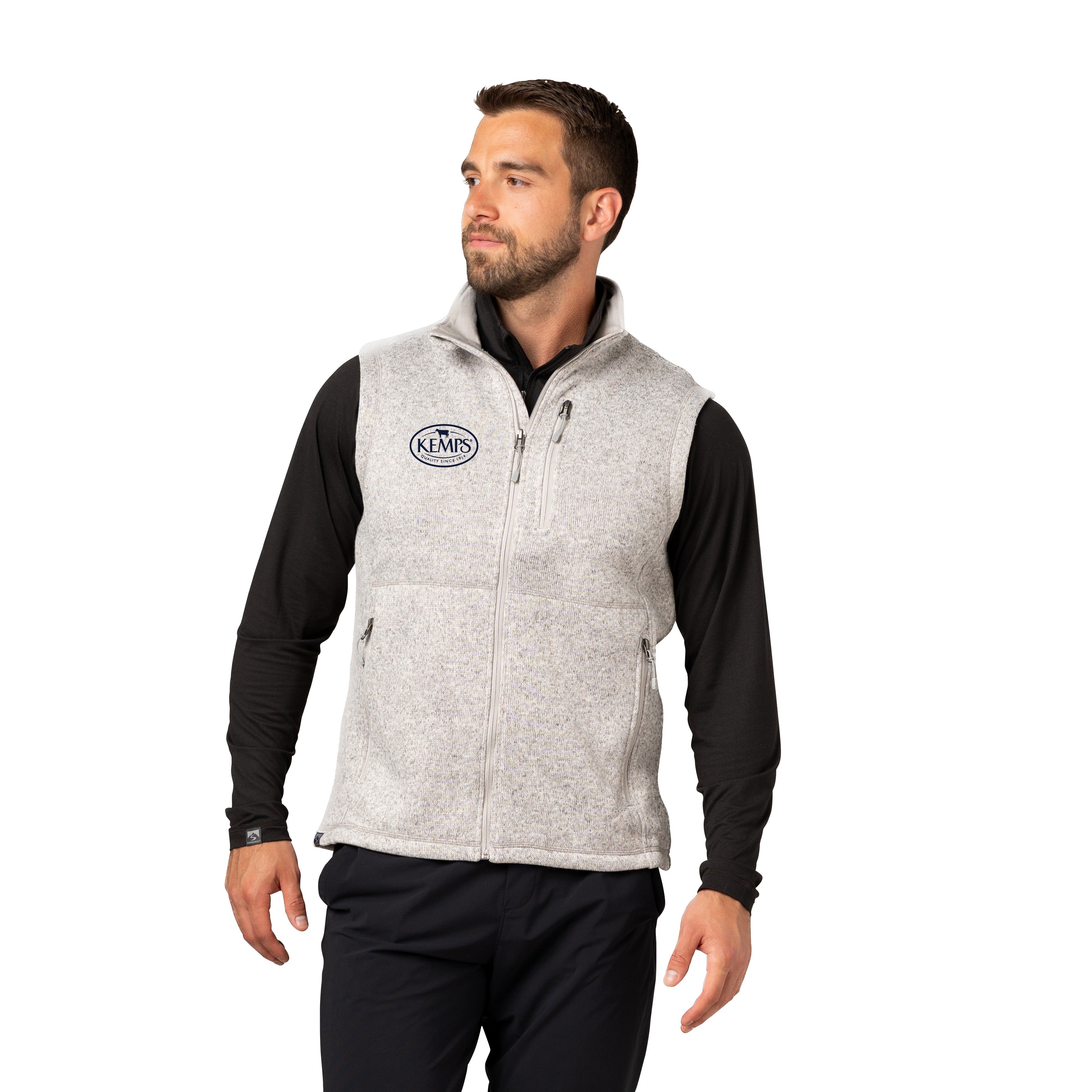 Kemps Storm Creek Men's Overachiever Sweaterfleece Vest